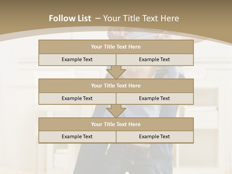 Pregnant Mother Dances Playfully With Her Son On Her Feet PowerPoint Template