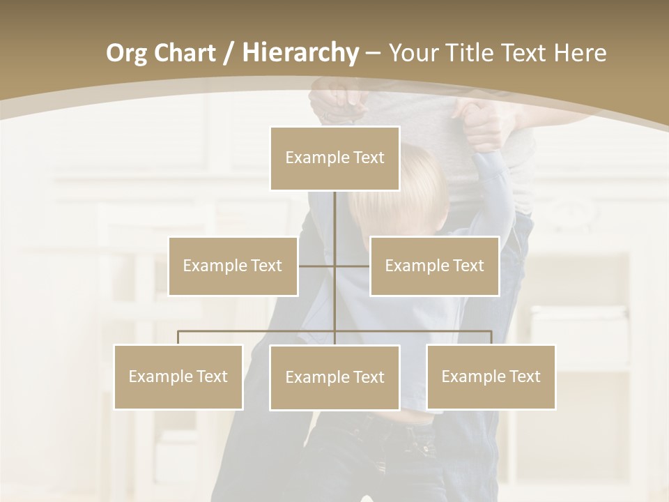 Pregnant Mother Dances Playfully With Her Son On Her Feet PowerPoint Template