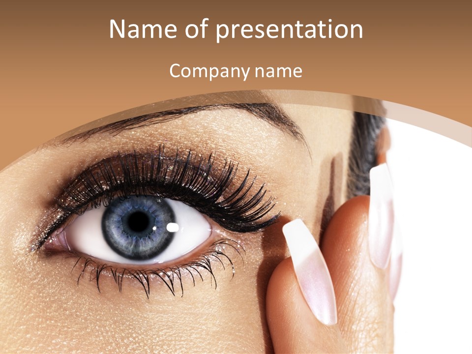 Details Of Beauty PowerPoint Template