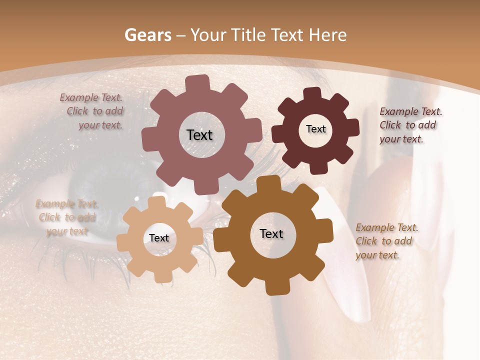 Details Of Beauty PowerPoint Template