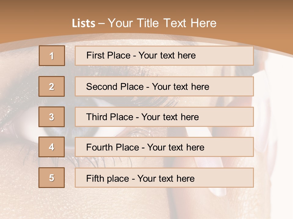 Details Of Beauty PowerPoint Template