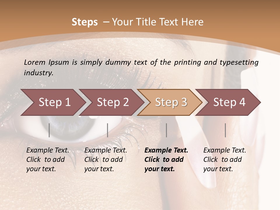 Details Of Beauty PowerPoint Template