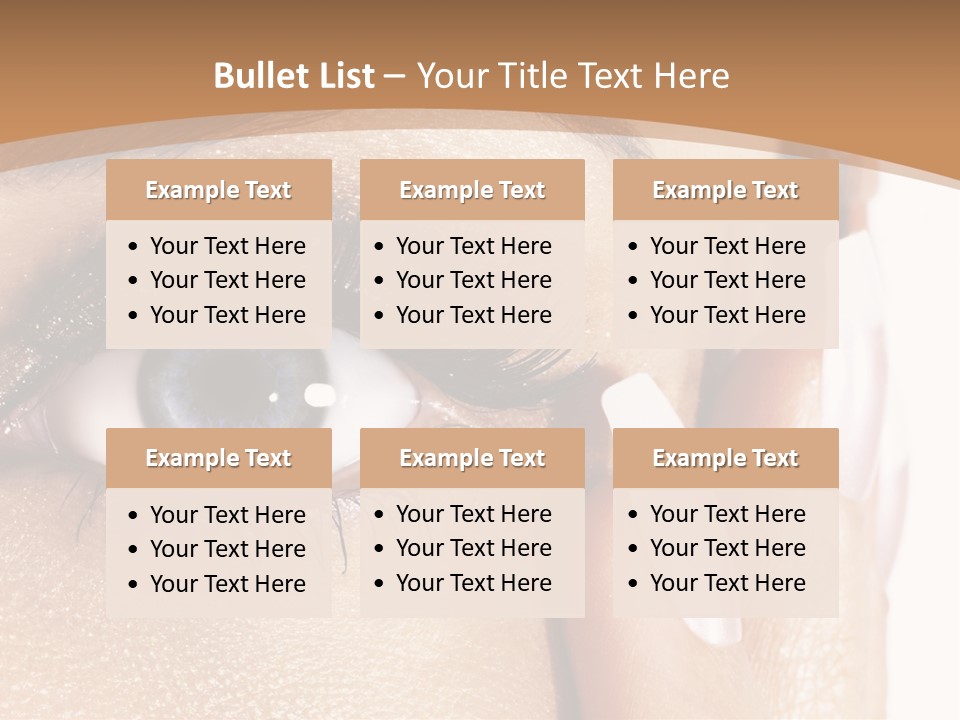 Details Of Beauty PowerPoint Template