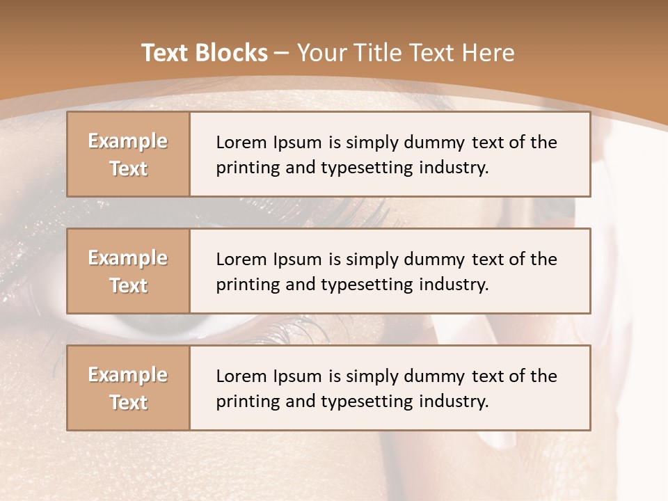 Details Of Beauty PowerPoint Template