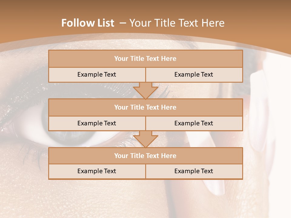 Details Of Beauty PowerPoint Template