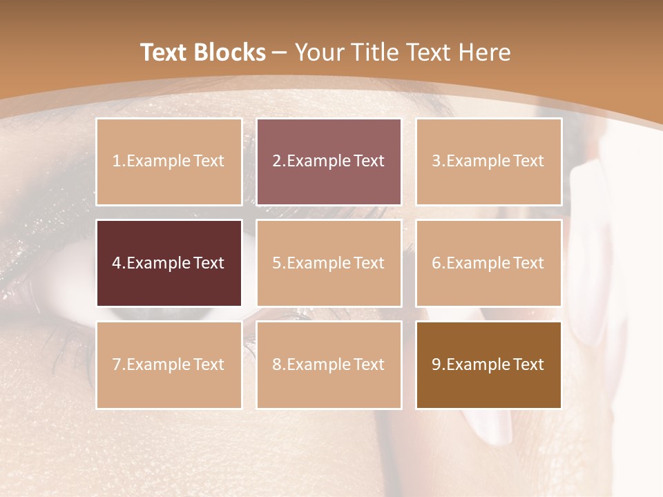 Details Of Beauty PowerPoint Template