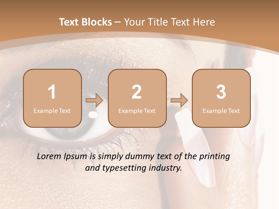 Details Of Beauty PowerPoint Template