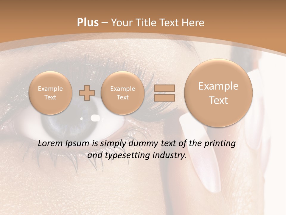 Details Of Beauty PowerPoint Template