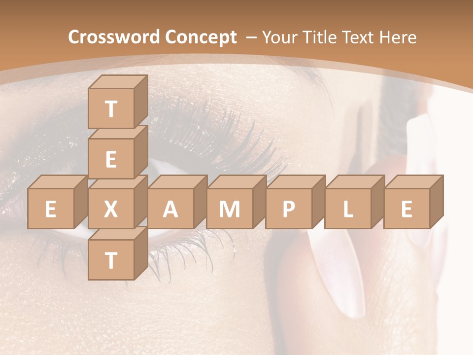 Details Of Beauty PowerPoint Template