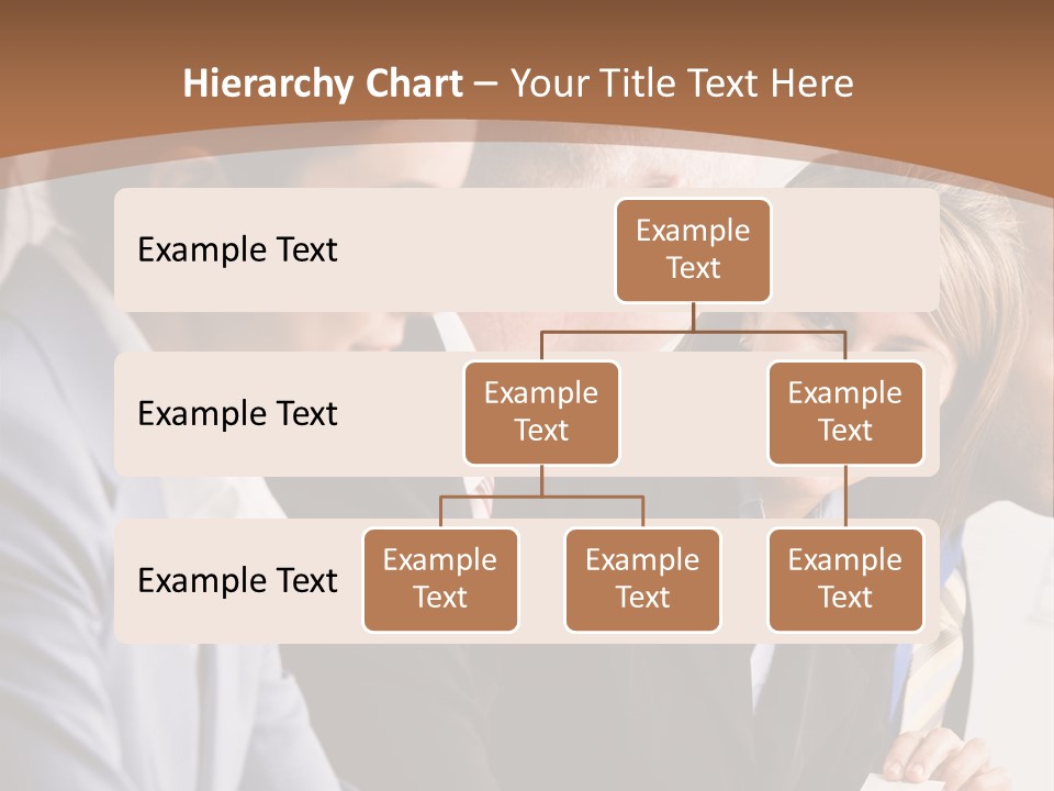 Confident Businesswoman Handing Co-Worker Business Card In Meeting PowerPoint Template