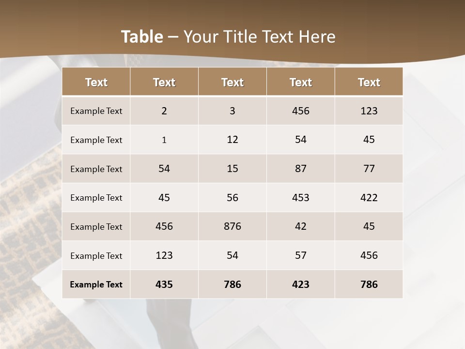 A Man In A Suit Is Looking Down At His Cell Phone PowerPoint Template