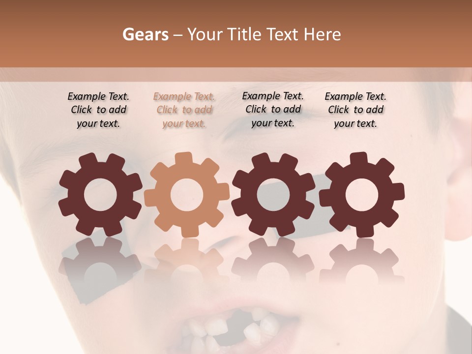 Hilton Head Island, South Carolina Beach Landscape - Rental Umbrellas, Bikes And Chairs. PowerPoint Template