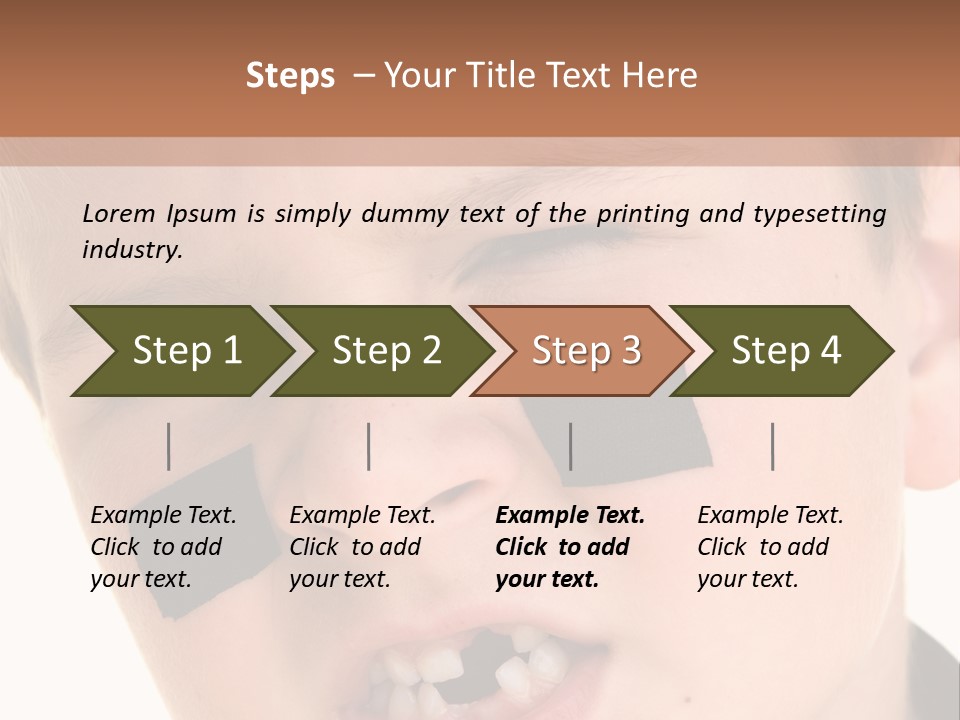 Hilton Head Island, South Carolina Beach Landscape - Rental Umbrellas, Bikes And Chairs. PowerPoint Template