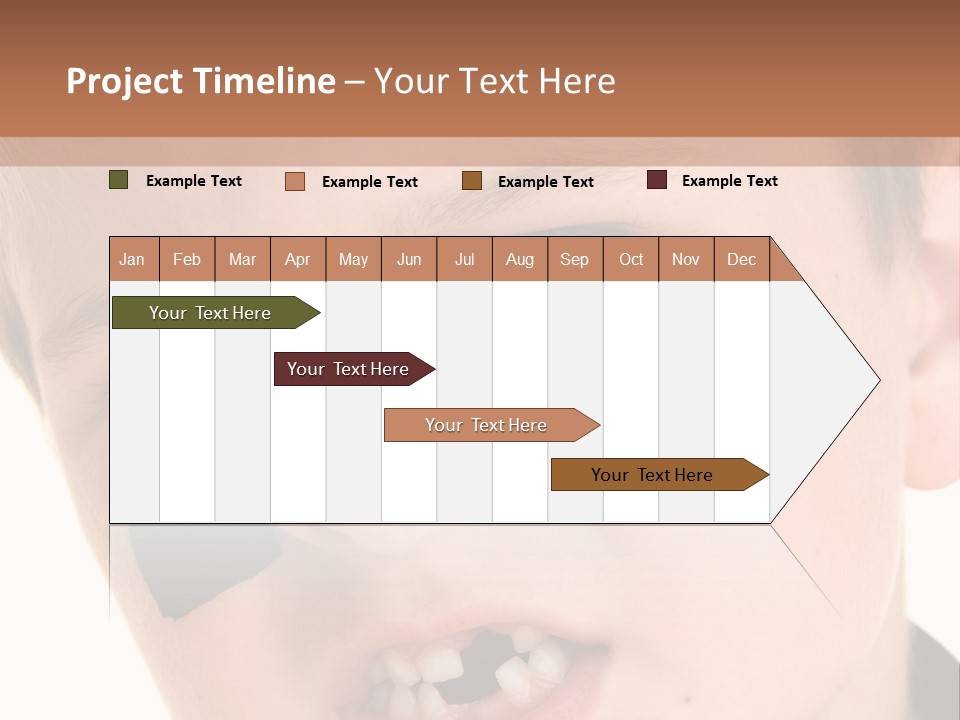 Hilton Head Island, South Carolina Beach Landscape - Rental Umbrellas, Bikes And Chairs. PowerPoint Template