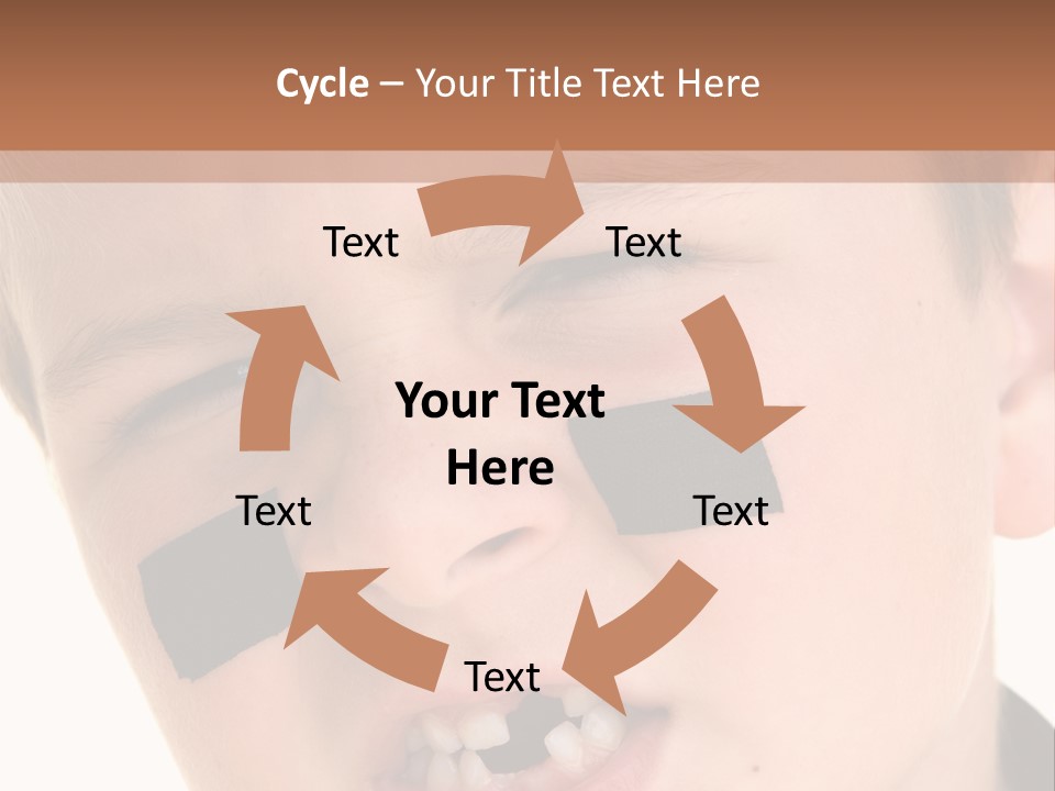 Hilton Head Island, South Carolina Beach Landscape - Rental Umbrellas, Bikes And Chairs. PowerPoint Template