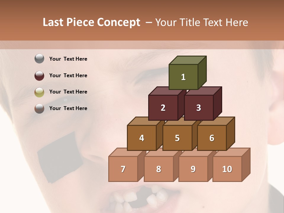 Hilton Head Island, South Carolina Beach Landscape - Rental Umbrellas, Bikes And Chairs. PowerPoint Template