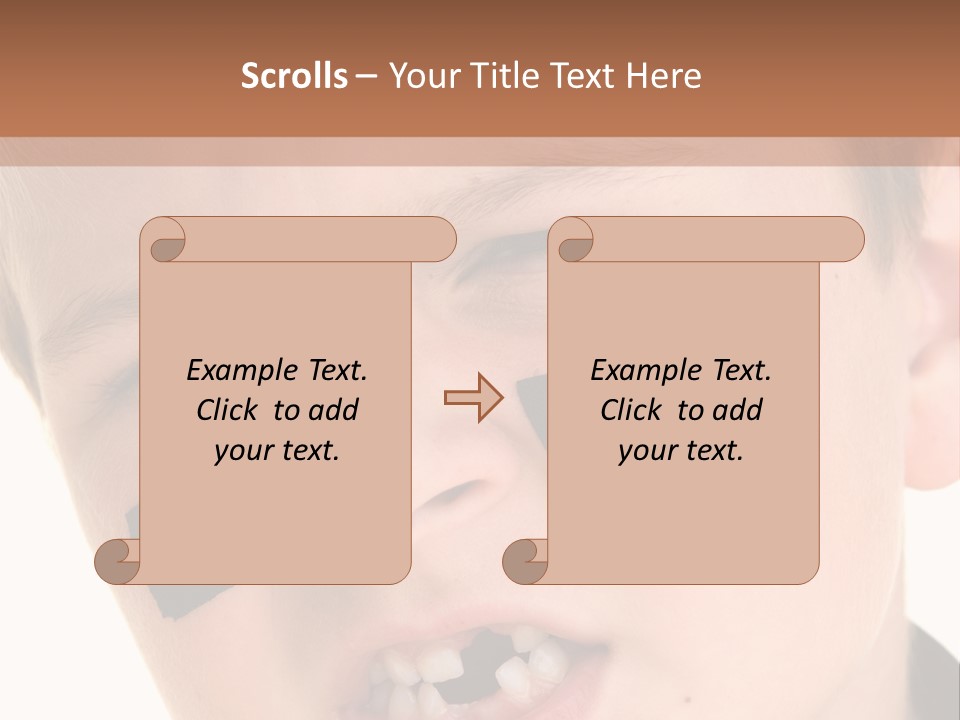 Hilton Head Island, South Carolina Beach Landscape - Rental Umbrellas, Bikes And Chairs. PowerPoint Template