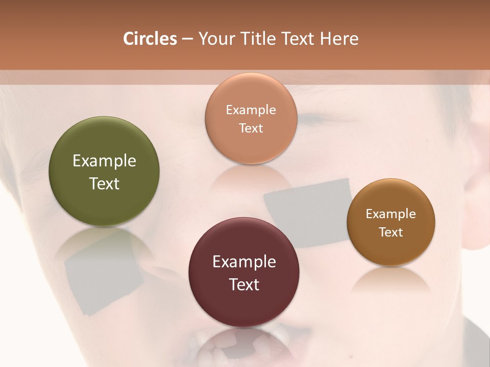 Hilton Head Island, South Carolina Beach Landscape - Rental Umbrellas, Bikes And Chairs. PowerPoint Template