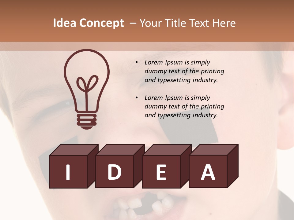 Hilton Head Island, South Carolina Beach Landscape - Rental Umbrellas, Bikes And Chairs. PowerPoint Template