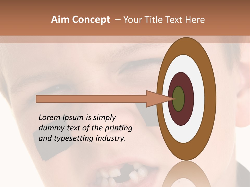 Hilton Head Island, South Carolina Beach Landscape - Rental Umbrellas, Bikes And Chairs. PowerPoint Template