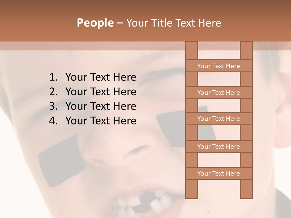 Hilton Head Island, South Carolina Beach Landscape - Rental Umbrellas, Bikes And Chairs. PowerPoint Template