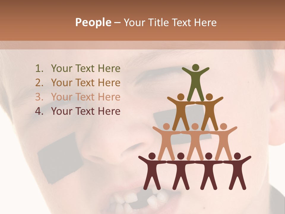 Hilton Head Island, South Carolina Beach Landscape - Rental Umbrellas, Bikes And Chairs. PowerPoint Template