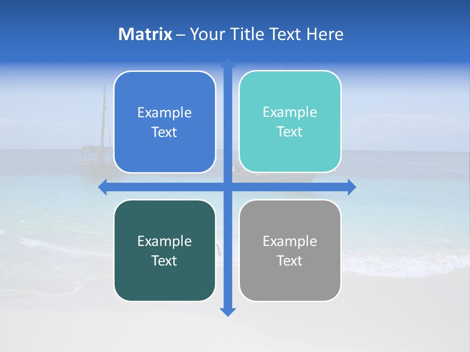 Unloading Cargo From A Big Plane PowerPoint Template