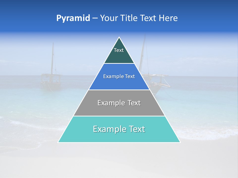Unloading Cargo From A Big Plane PowerPoint Template