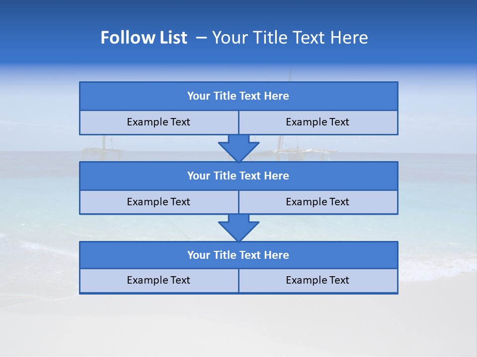 Unloading Cargo From A Big Plane PowerPoint Template