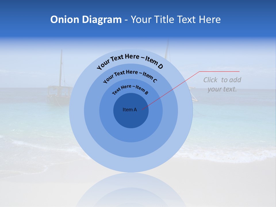 Unloading Cargo From A Big Plane PowerPoint Template