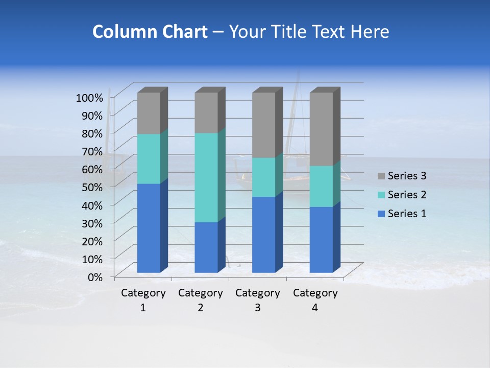 Unloading Cargo From A Big Plane PowerPoint Template