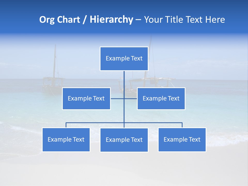 Unloading Cargo From A Big Plane PowerPoint Template