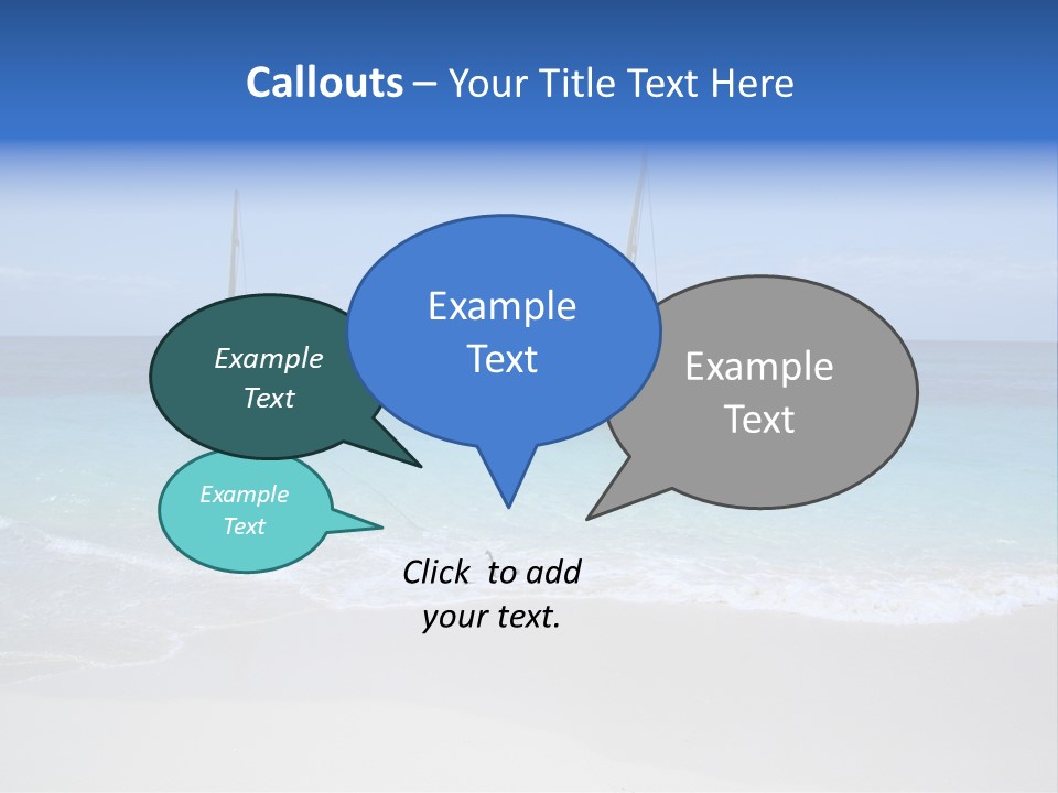 Unloading Cargo From A Big Plane PowerPoint Template