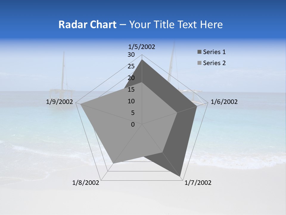 Unloading Cargo From A Big Plane PowerPoint Template