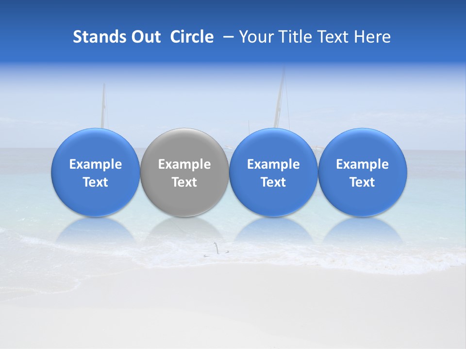 Unloading Cargo From A Big Plane PowerPoint Template