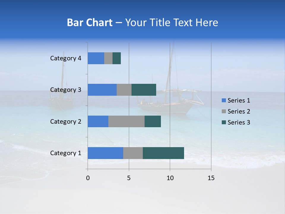 Unloading Cargo From A Big Plane PowerPoint Template
