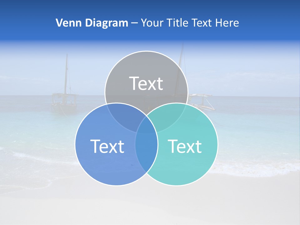 Unloading Cargo From A Big Plane PowerPoint Template