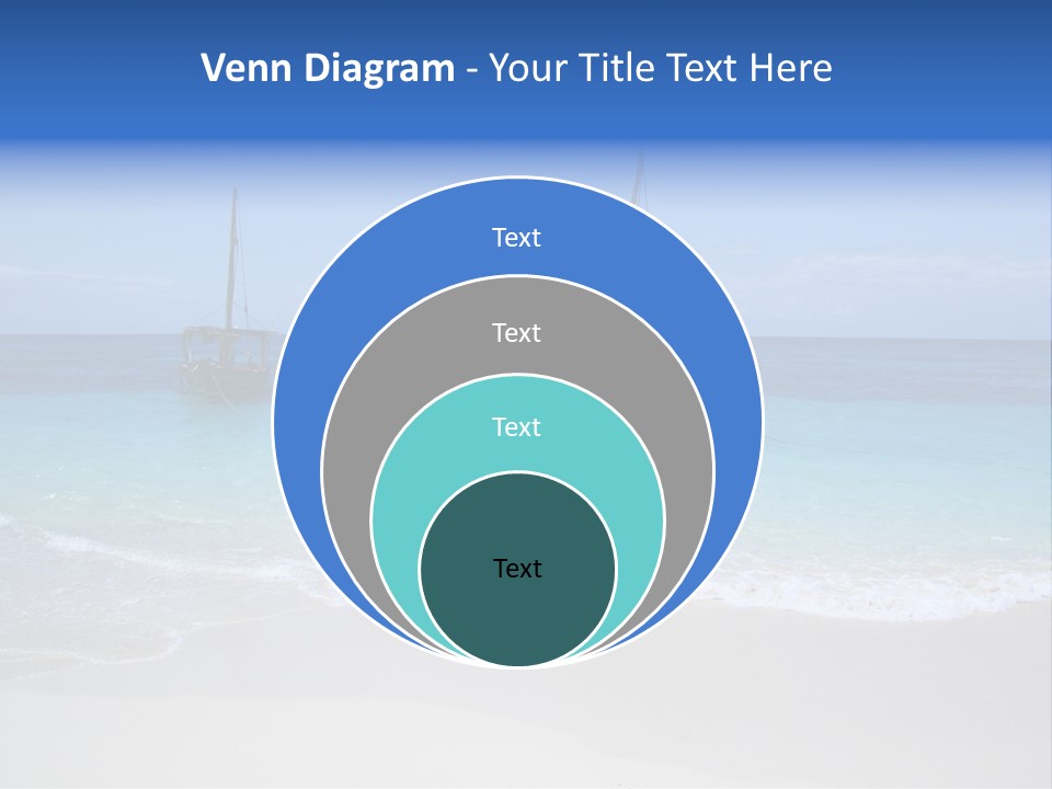 Unloading Cargo From A Big Plane PowerPoint Template