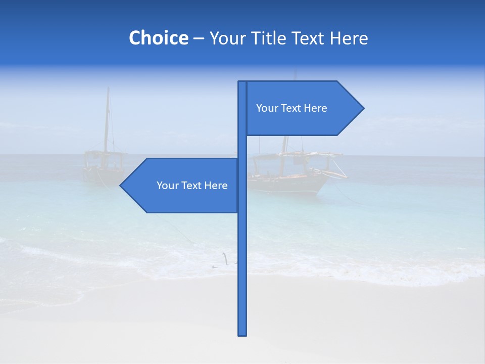 Unloading Cargo From A Big Plane PowerPoint Template