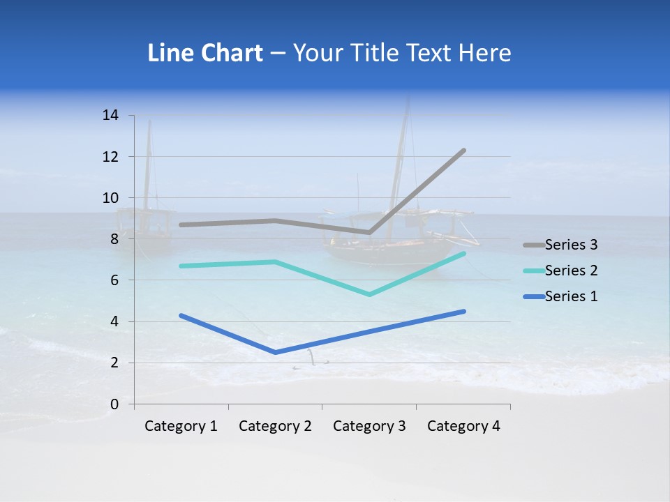 Unloading Cargo From A Big Plane PowerPoint Template
