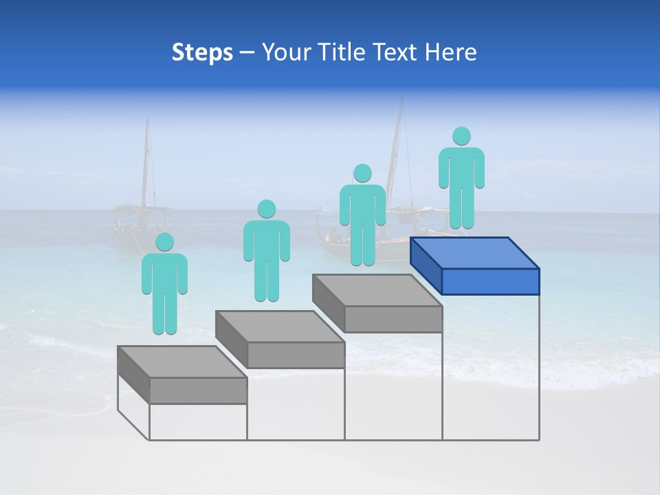 Unloading Cargo From A Big Plane PowerPoint Template