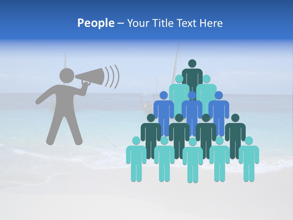 Unloading Cargo From A Big Plane PowerPoint Template