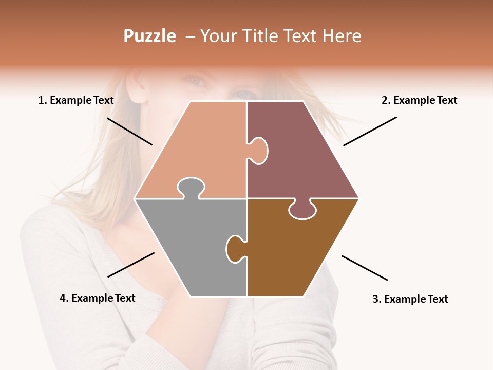 She's Tough, And She's Hot,...And She Looks Good Too PowerPoint Template