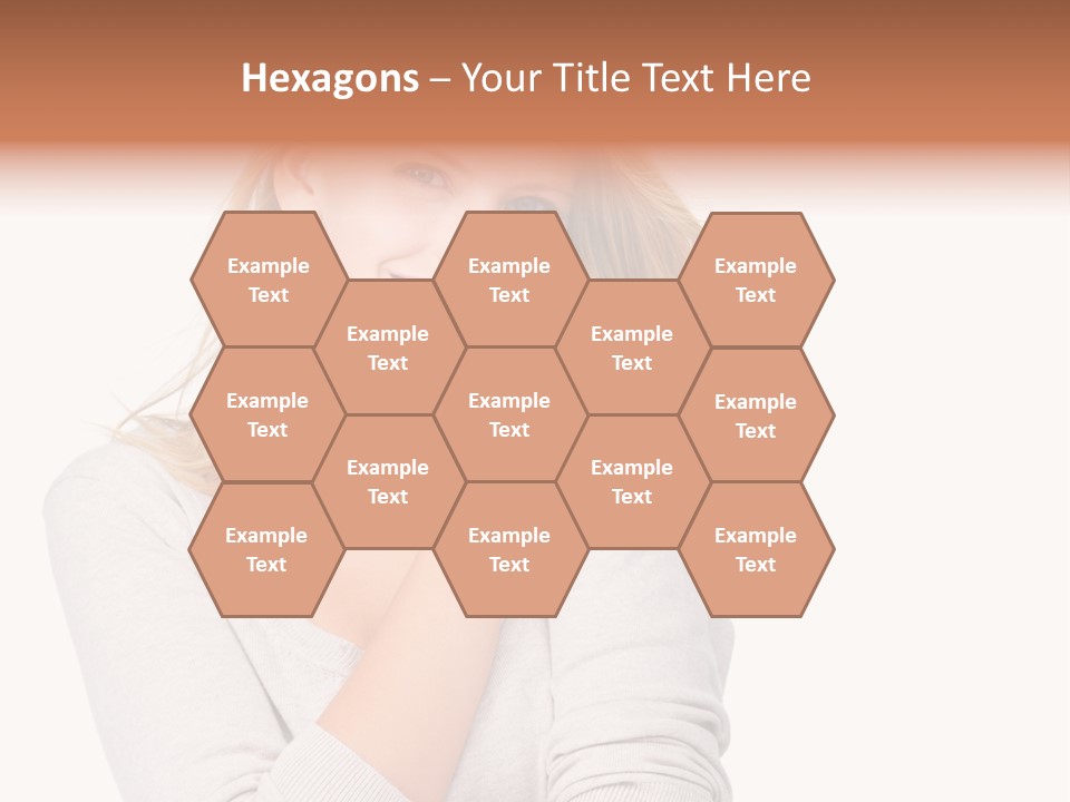 She's Tough, And She's Hot,...And She Looks Good Too PowerPoint Template