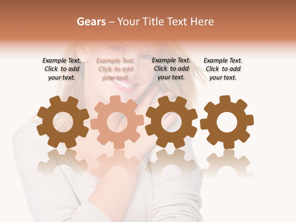 She's Tough, And She's Hot,...And She Looks Good Too PowerPoint Template