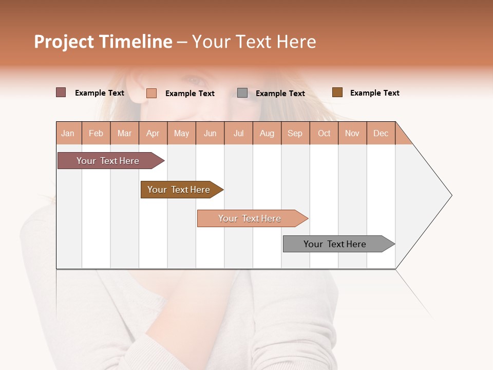 She's Tough, And She's Hot,...And She Looks Good Too PowerPoint Template