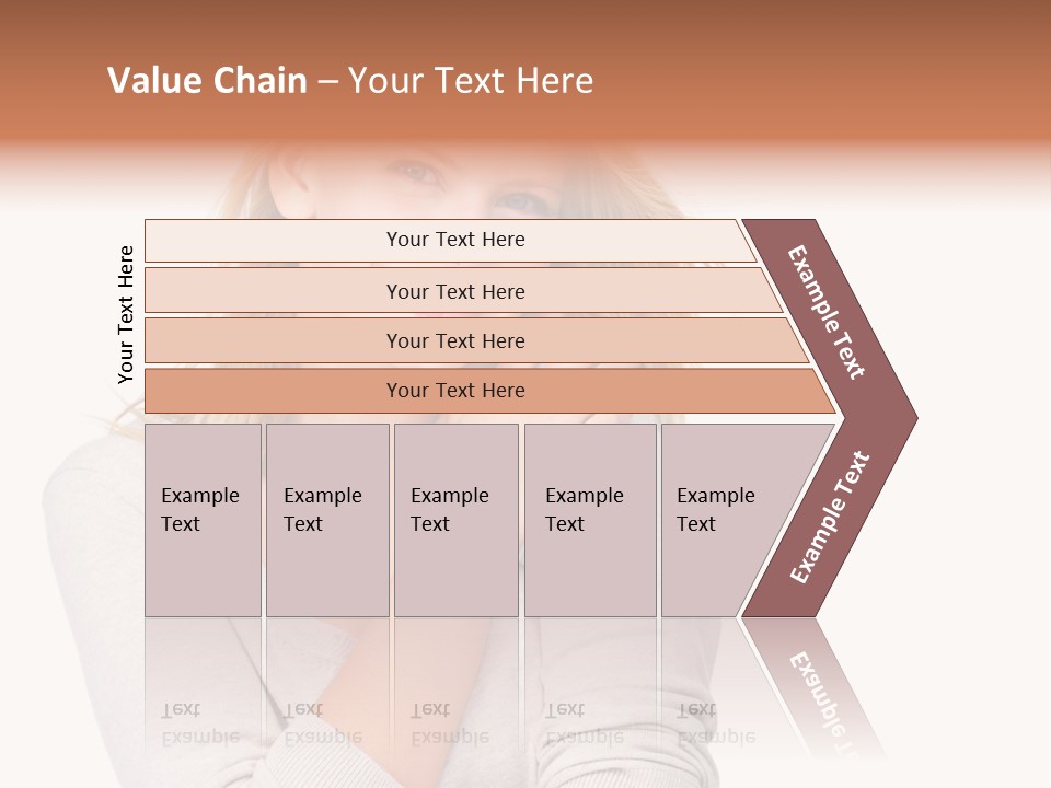 She's Tough, And She's Hot,...And She Looks Good Too PowerPoint Template