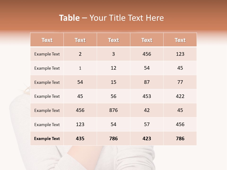 She's Tough, And She's Hot,...And She Looks Good Too PowerPoint Template