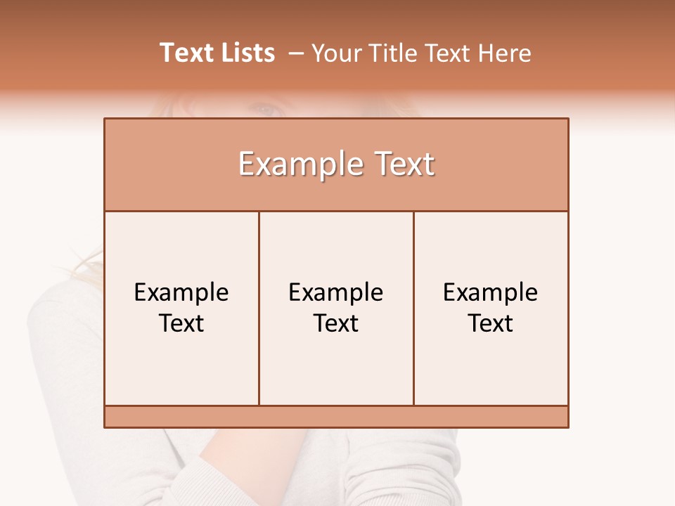 She's Tough, And She's Hot,...And She Looks Good Too PowerPoint Template