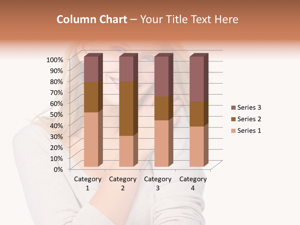 She's Tough, And She's Hot,...And She Looks Good Too PowerPoint Template